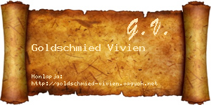 Goldschmied Vivien névjegykártya